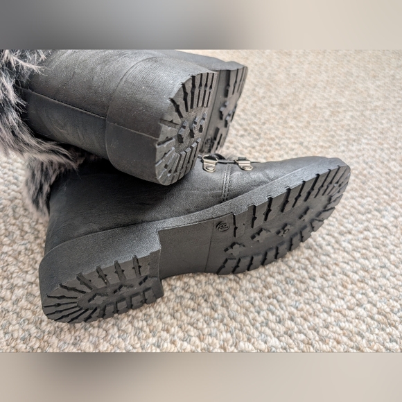 Women's Wanted Stratton Fur Trim Boots 8.5 - Picture 5 of 5